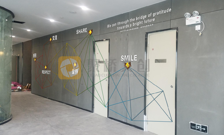 立白企業文化走廊設計