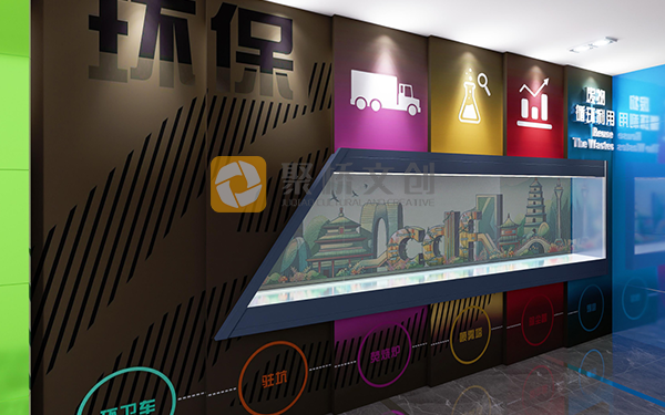 環保企業品牌展廳，企業品牌展廳，品牌展廳設計