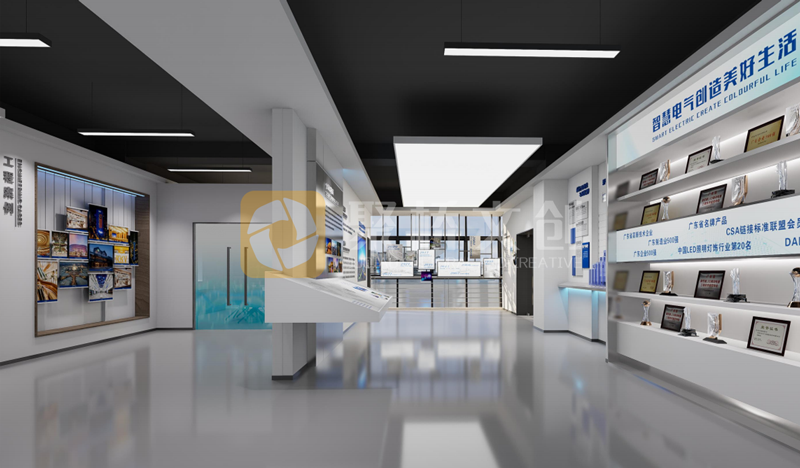 新能源制造生產(chǎn)企業(yè)文化展廳設(shè)計(jì)-聚橋文創(chuàng)