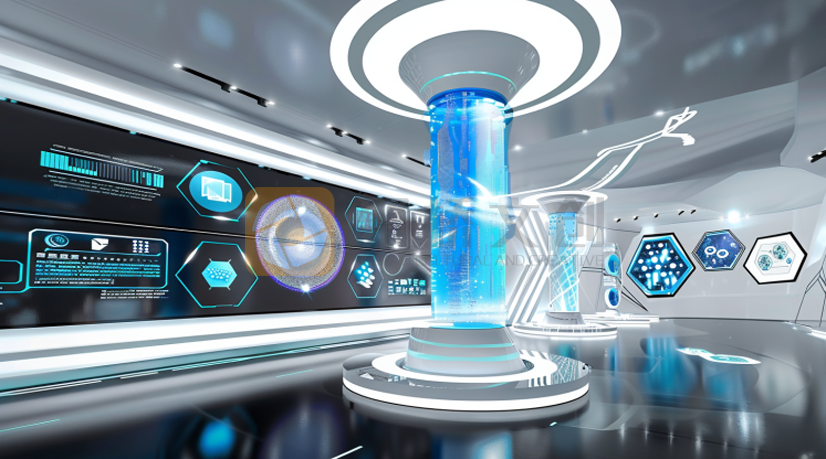 新能源企業(yè)文化展廳設(shè)計