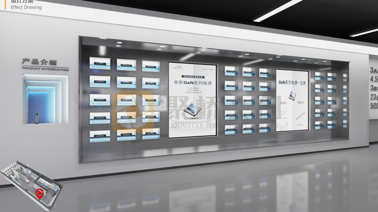 新材料制造企業品牌展廳設計