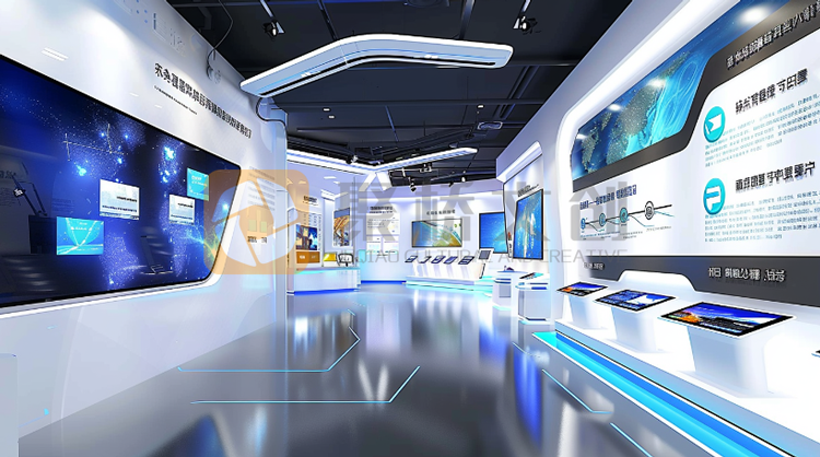生物醫藥企業展廳設計
