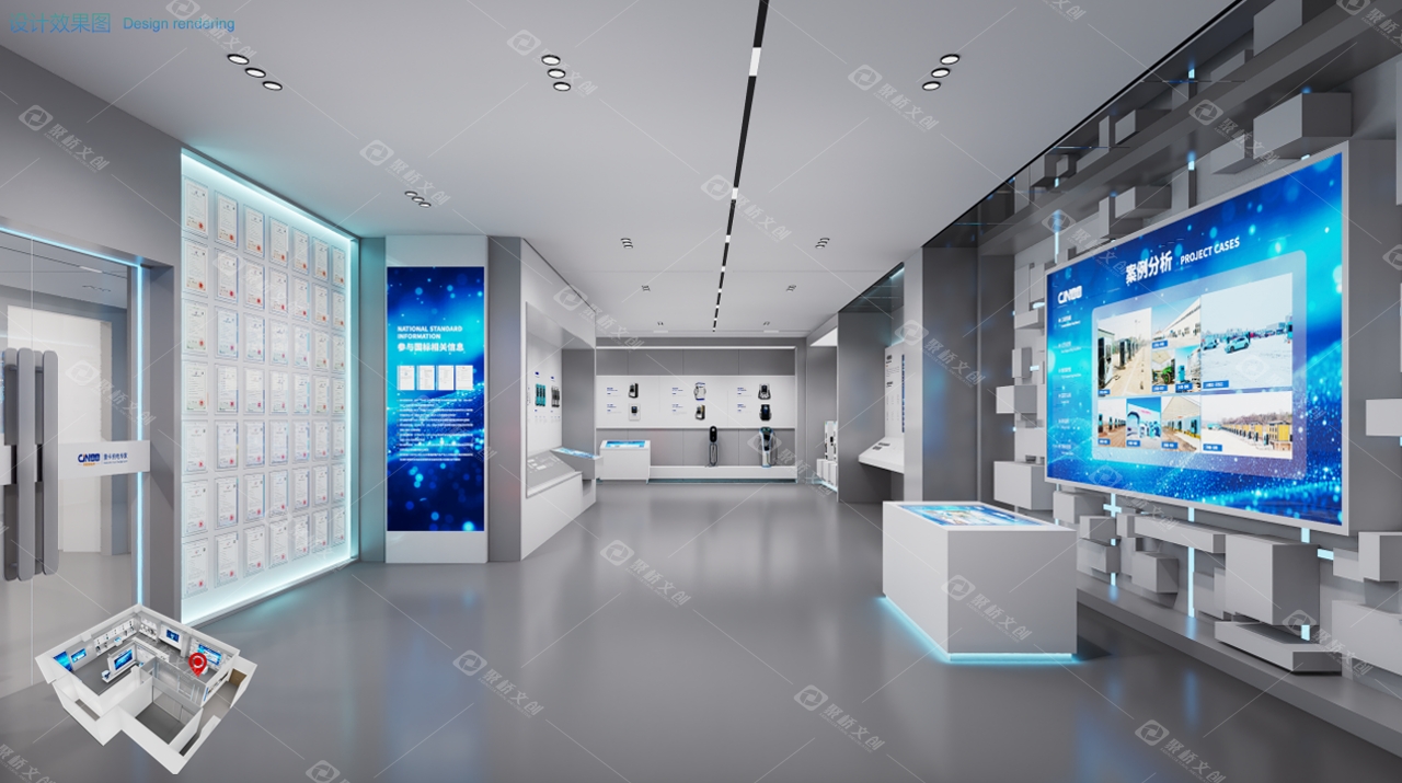 企業(yè)數(shù)字展廳設(shè)計(jì)