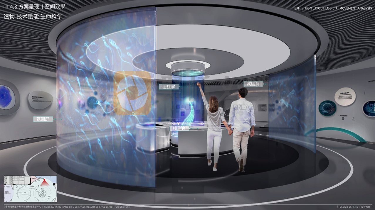 沉浸式新能源展廳設計