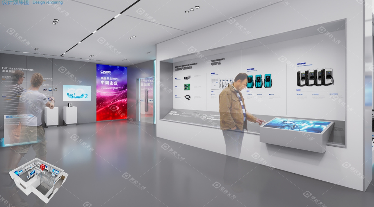 企業(yè)品牌展廳設計